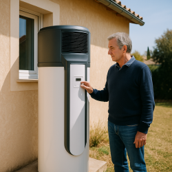 Installation de chauffe-eau thermodynamique en maison individuelle dans les Alpes-Maritimes